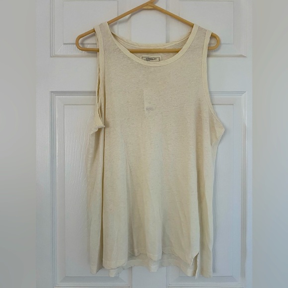 Current/Elliott Tops - Current Elliot Rose Muscle Tee (Brand New w/ Tag)